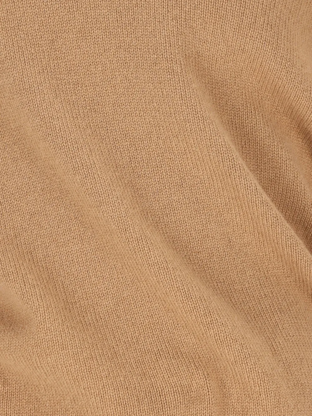Tagliatore High-neck Ribbed Cashmere Sweater In Brown