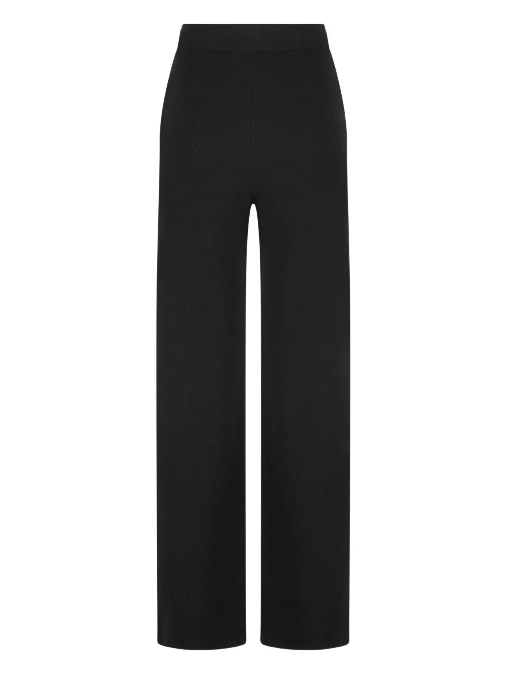 ALPHA STUDIO drawstring cashmere trousers - Blacks and greys