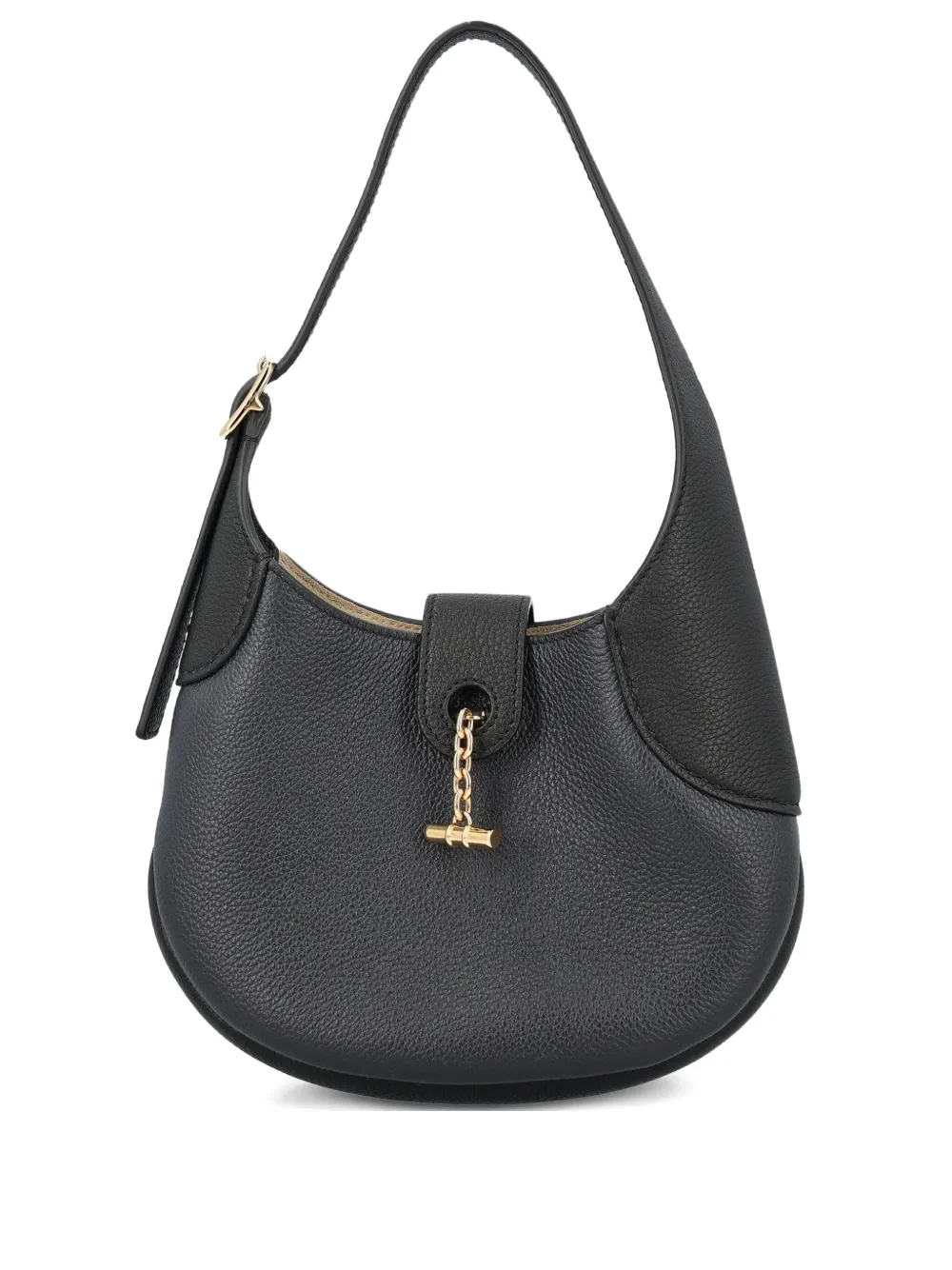 Loro Piana Mini Bobbin Chain-embellished Shoulder Bag In Blue