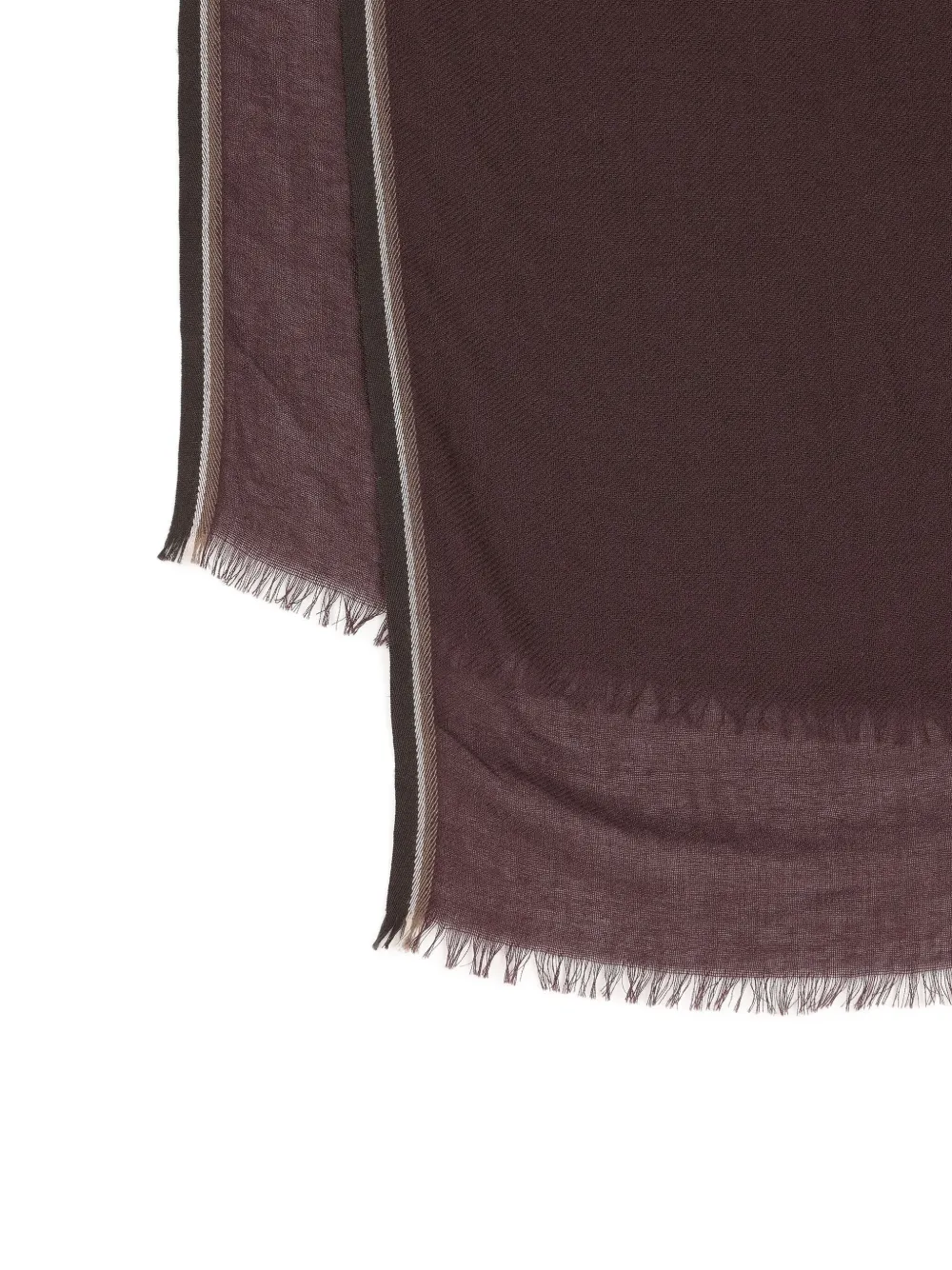 Loro Piana cashmere fringed scarf | Image 2