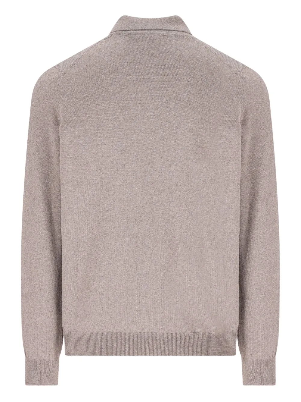 Tagliatore long-sleeve polo shirt - Beige
