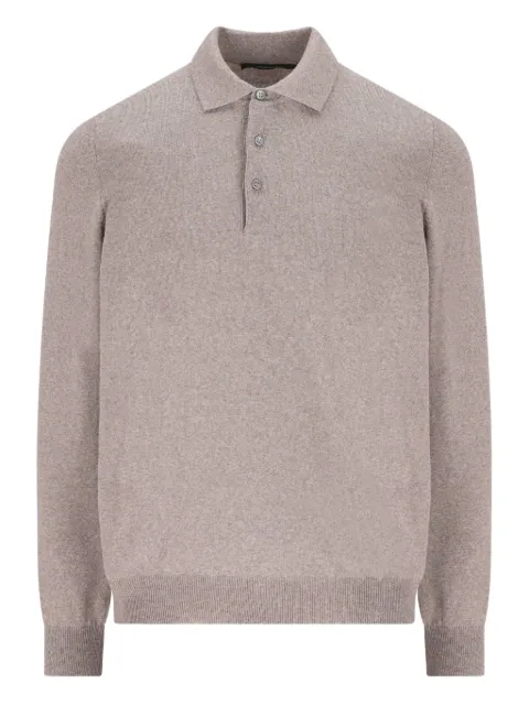 Tagliatore long-sleeve polo shirt