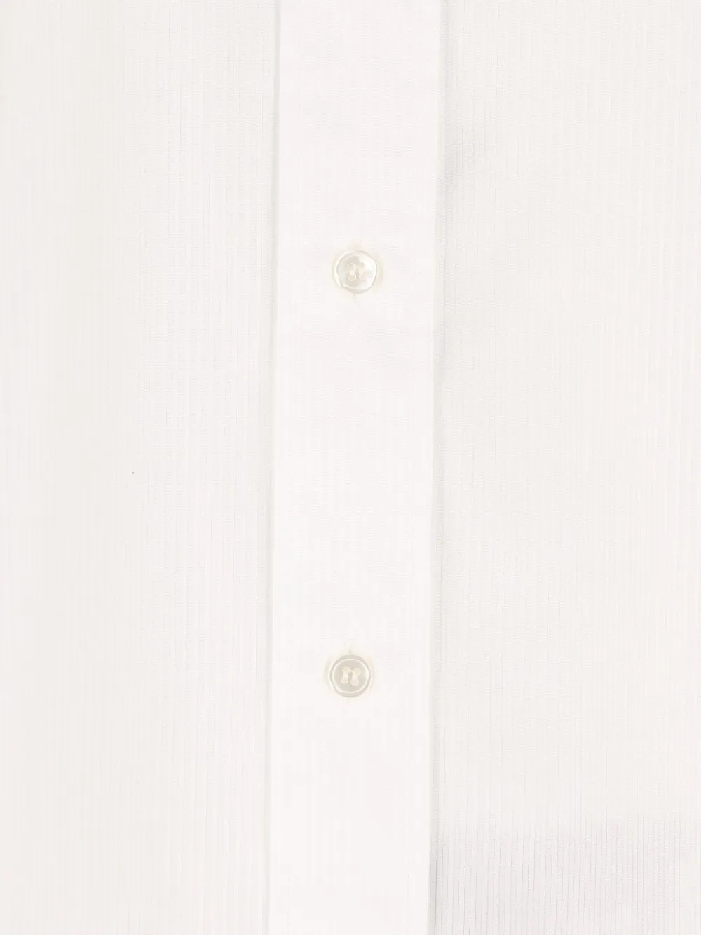 Saint Laurent Gestreept overhemd Wit