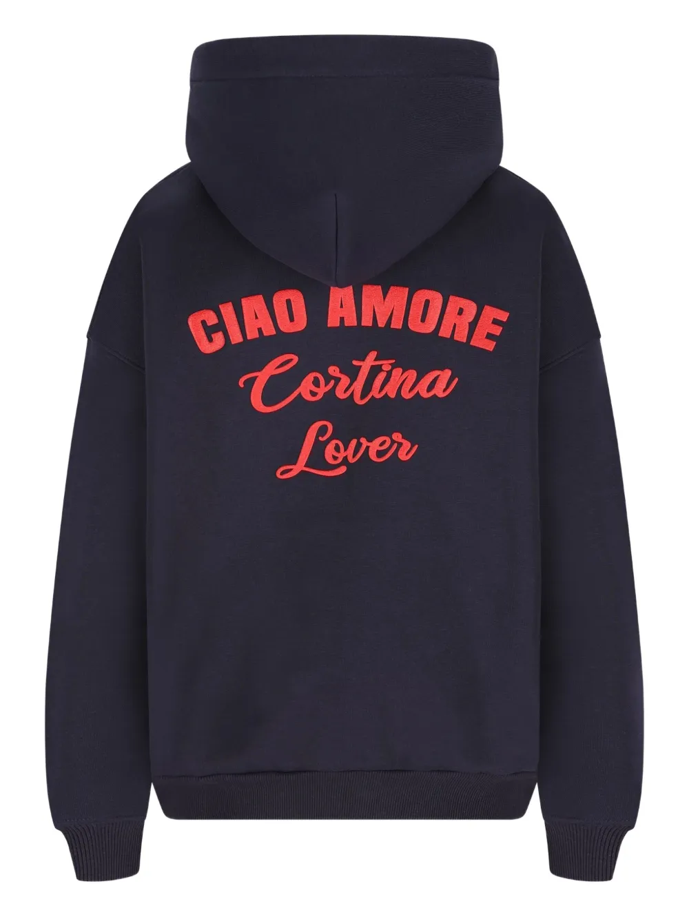 Giada Benincasa logo-print hoodie - Blauw