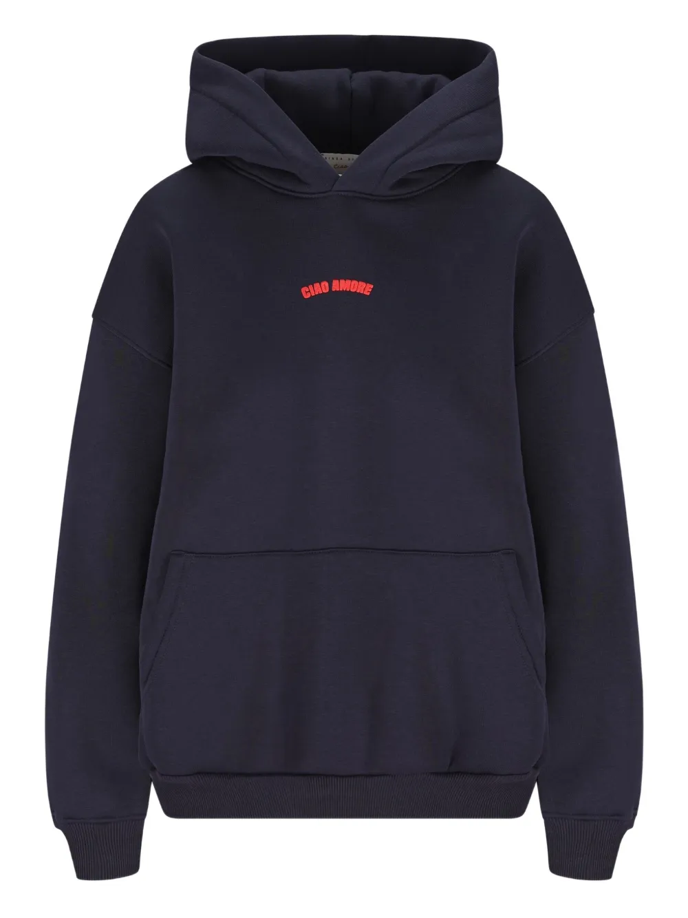 Giada Benincasa logo-print hoodie | Blue | Image 1