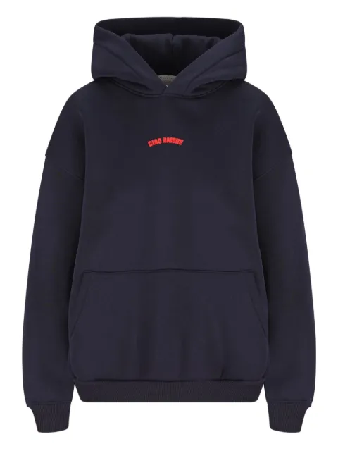 Giada Benincasa logo-print hoodie