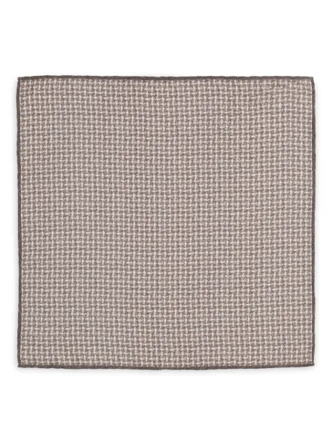 Brunello Cucinelli woven pocket square