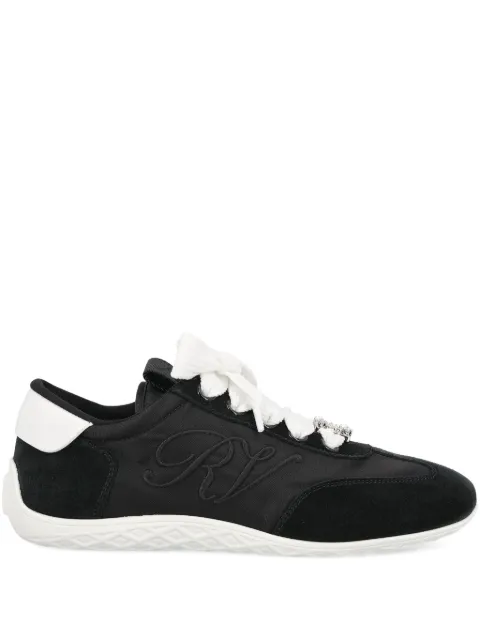 Roger Vivier logo-embroidered sneakers