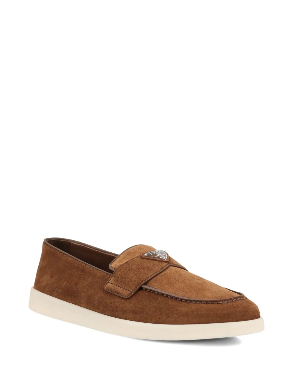 Prada Suède loafers Bruin