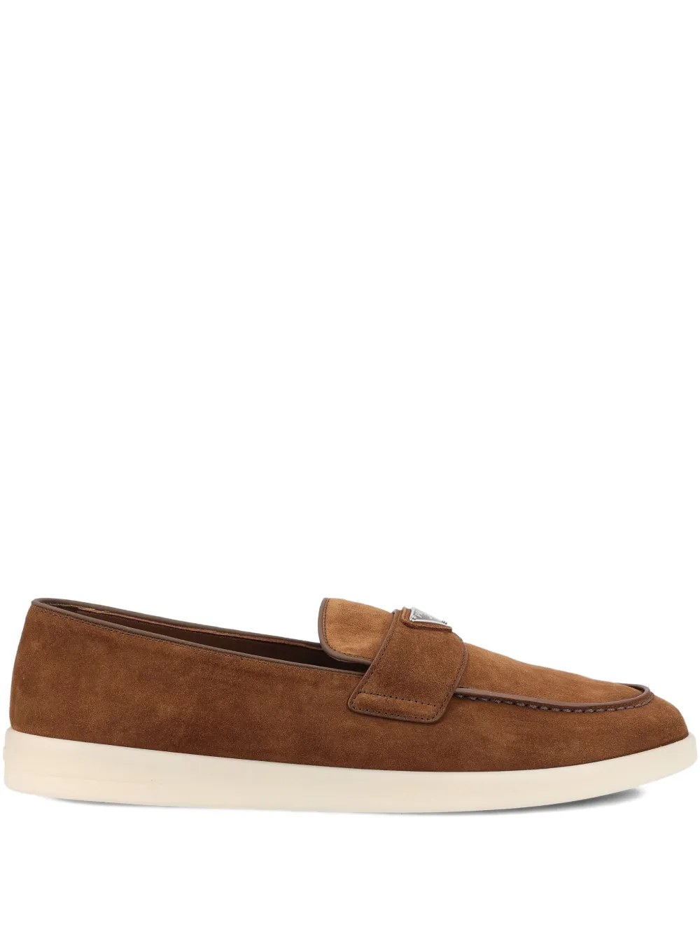 Prada Suède loafers Bruin