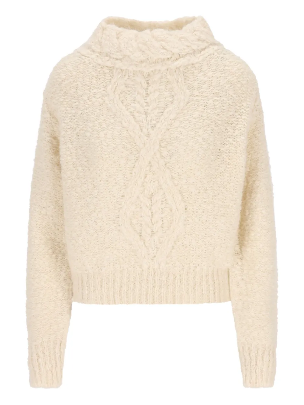 ISABEL MARANT Romaine high-neck sweater | Neutrals | Image 1