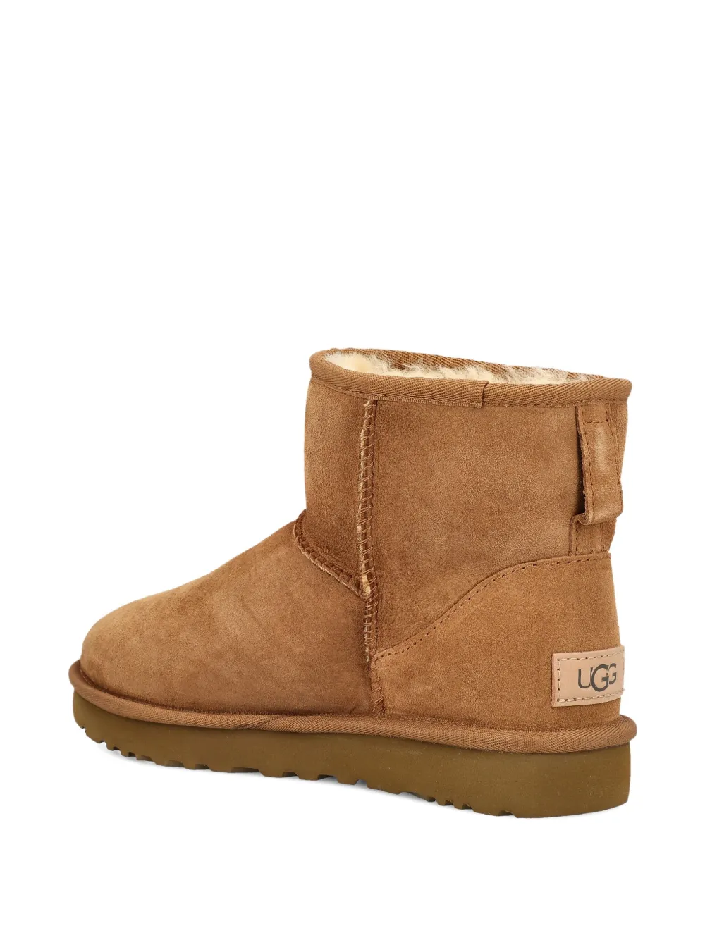 UGG Classic Mini sheepskin leather boots Neutrals