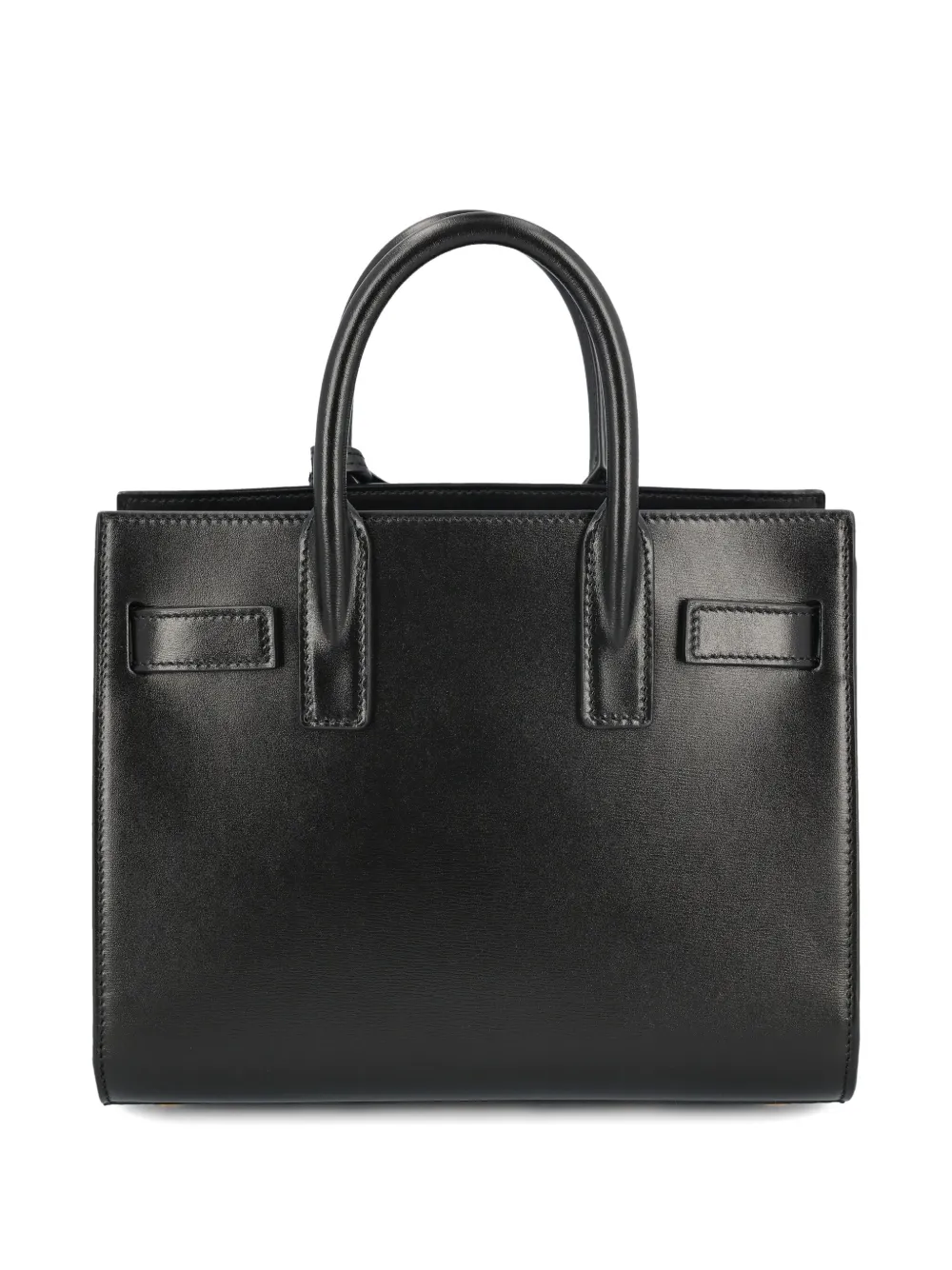 Saint Laurent Sac de Jour leren mini-shopper - Zwart