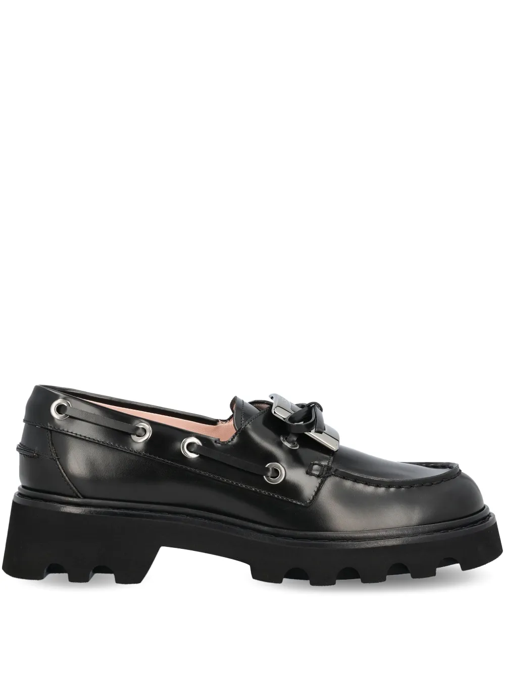Roger Vivier buckle-detail  loafers | Black | Image 1