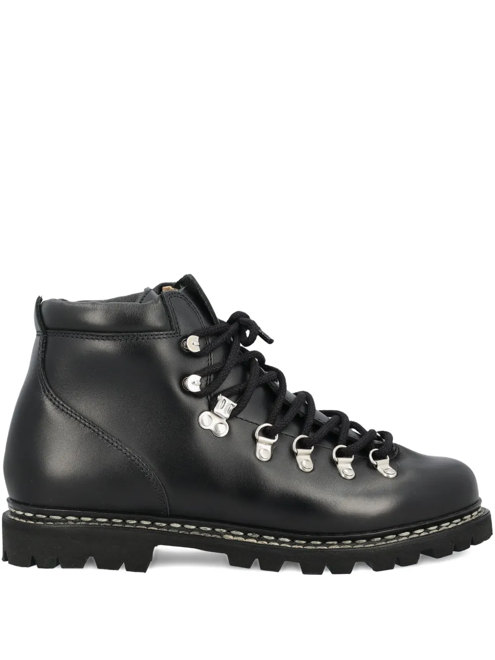 Paraboot leather lace-up boots Black
