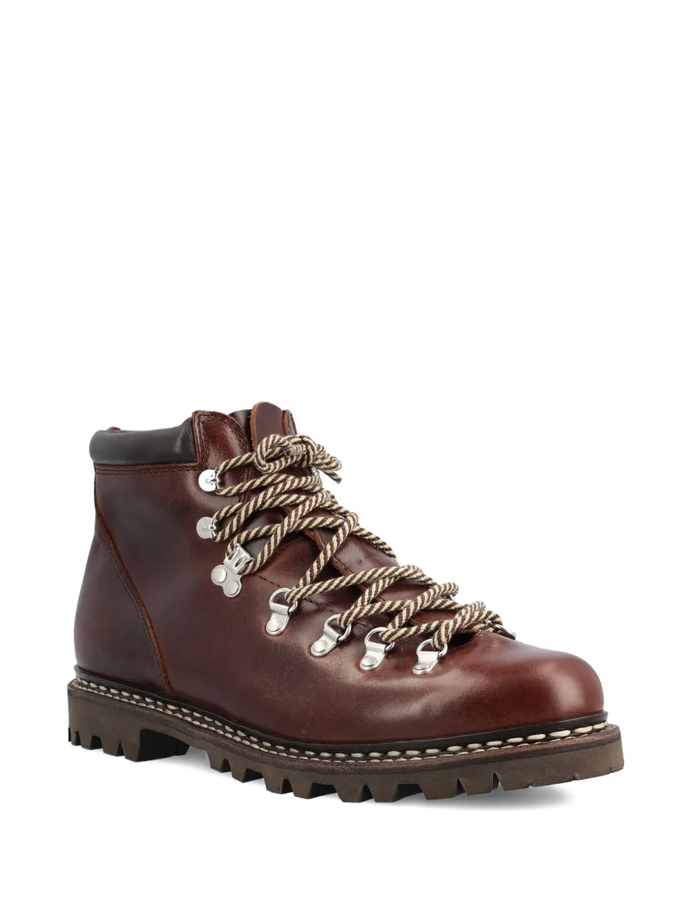 Paraboot Avoriaz leather lace-up boots Brown