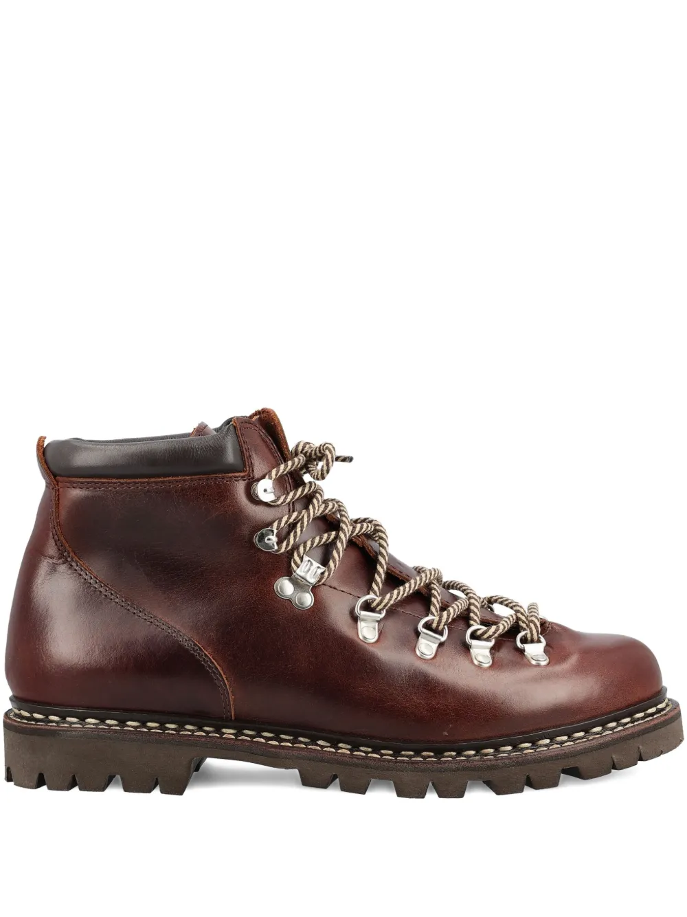 Paraboot Avoriaz leather lace-up boots Brown