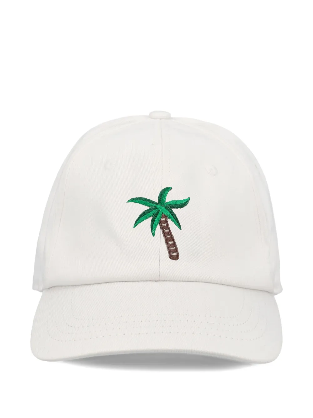 ALBERTO BRESCI x Beefbar palm-tree-embroidered cap | White | Image 1