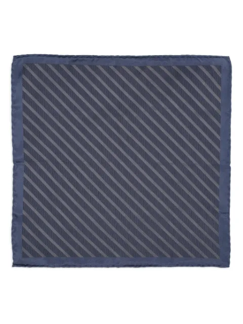Brunello Cucinelli striped pocket square