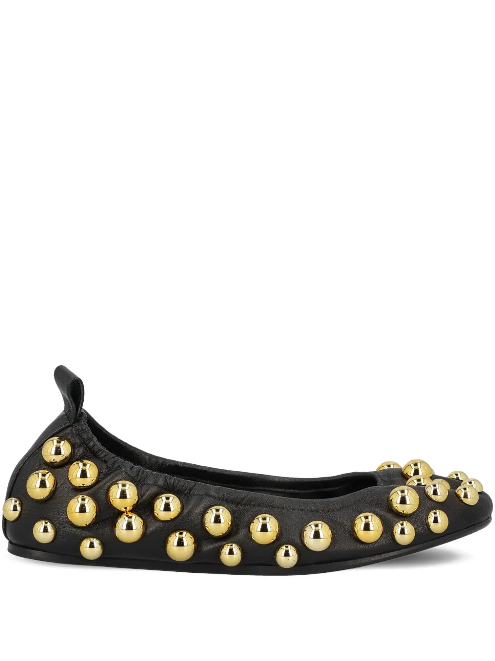 Isabel Marant Stud-embellished Ballet Flats In Black