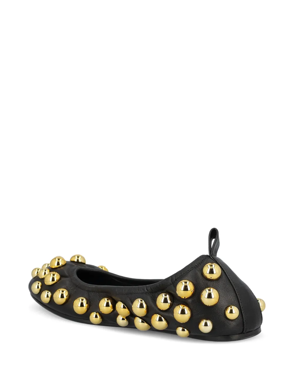 Isabel Marant Stud-embellished Ballet Flats In Black