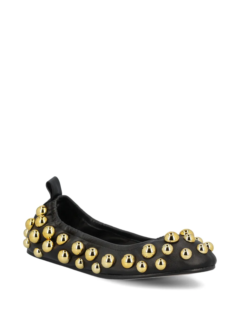 Isabel Marant Stud-embellished Ballet Flats In Black