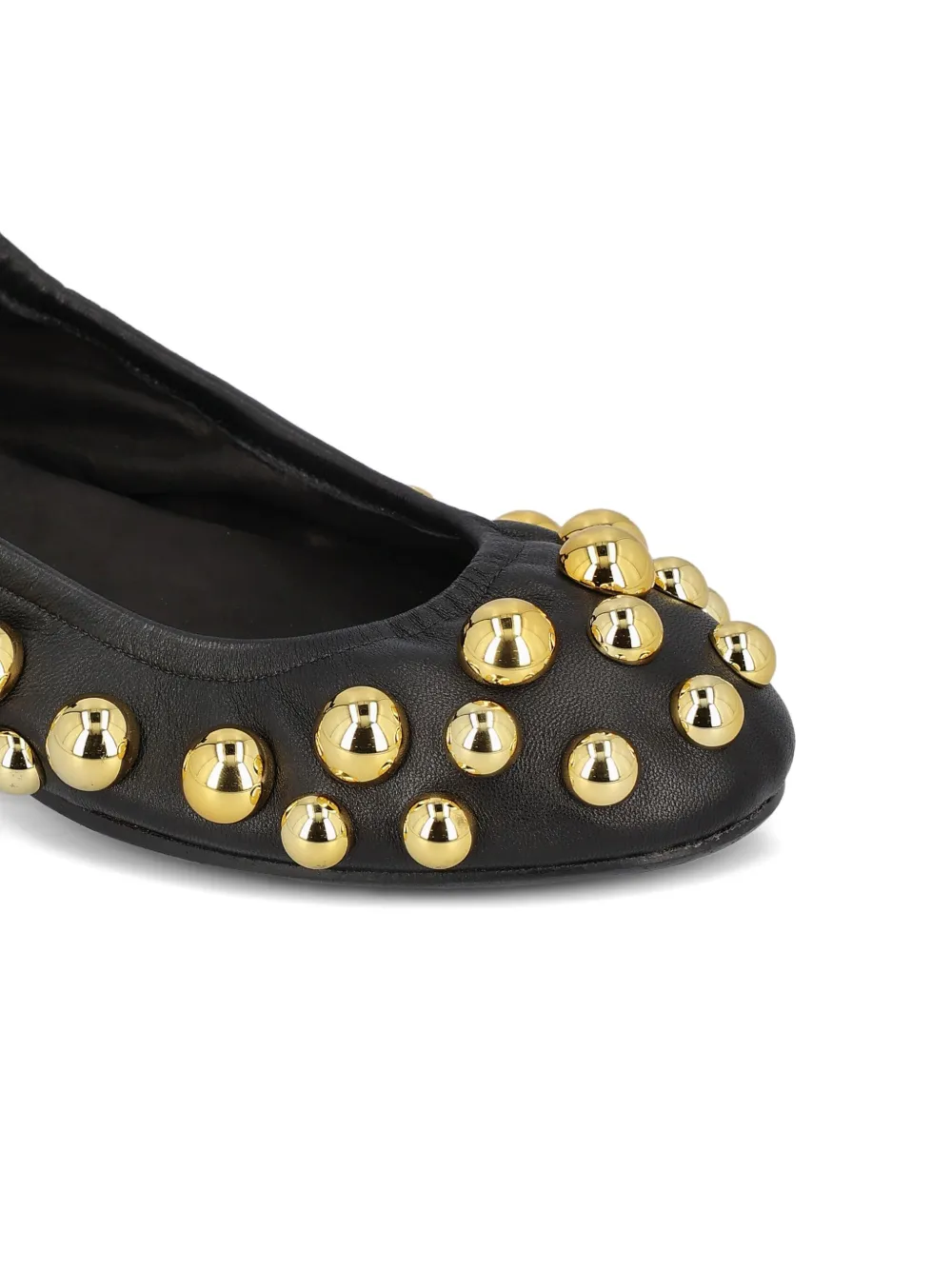 Isabel Marant Stud-embellished Ballet Flats In Black