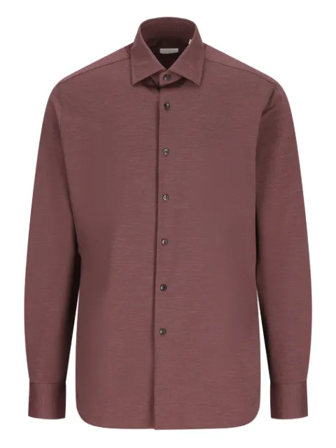 Xacus button-fastening shirt
