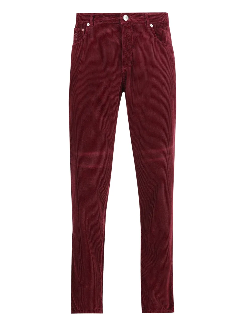 Brunello Cucinelli corduroy five-pocket trousers | Red | Image 1
