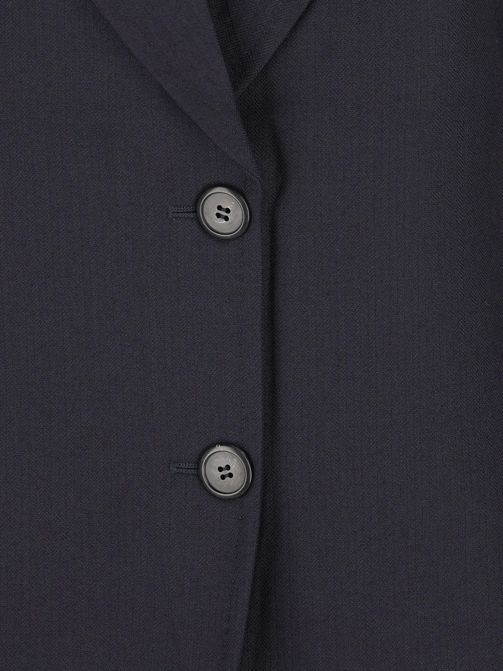 Prada Blazer met visgraatpatroon Blauw