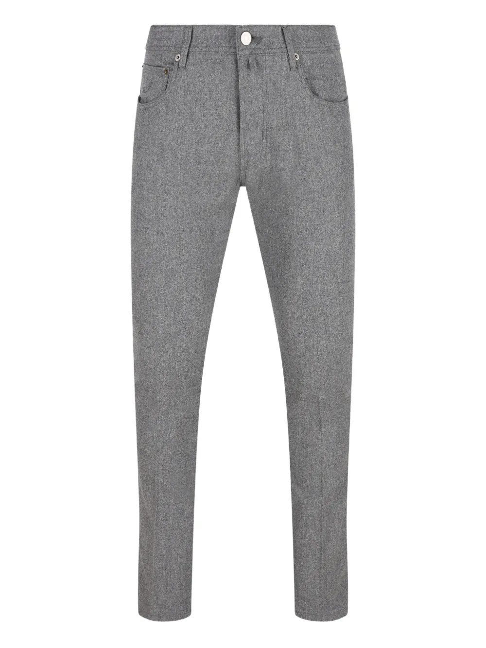 Jacob Cohën five-pocket logo patch trousers | Grey | Image 1