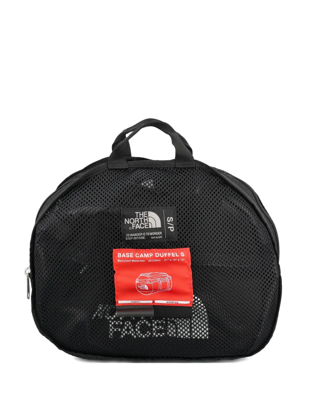 The North Face Small Base Camp Duffel Backpack In Black