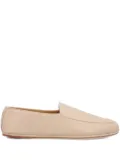 Loro Piana lambskin leather loafers - Neutrals