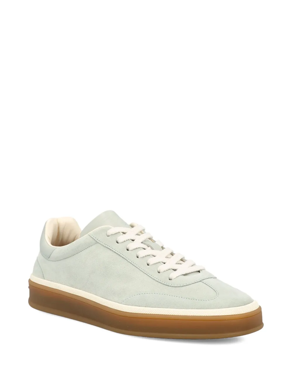 Loro Piana Suède leren sneakers - Blauw
