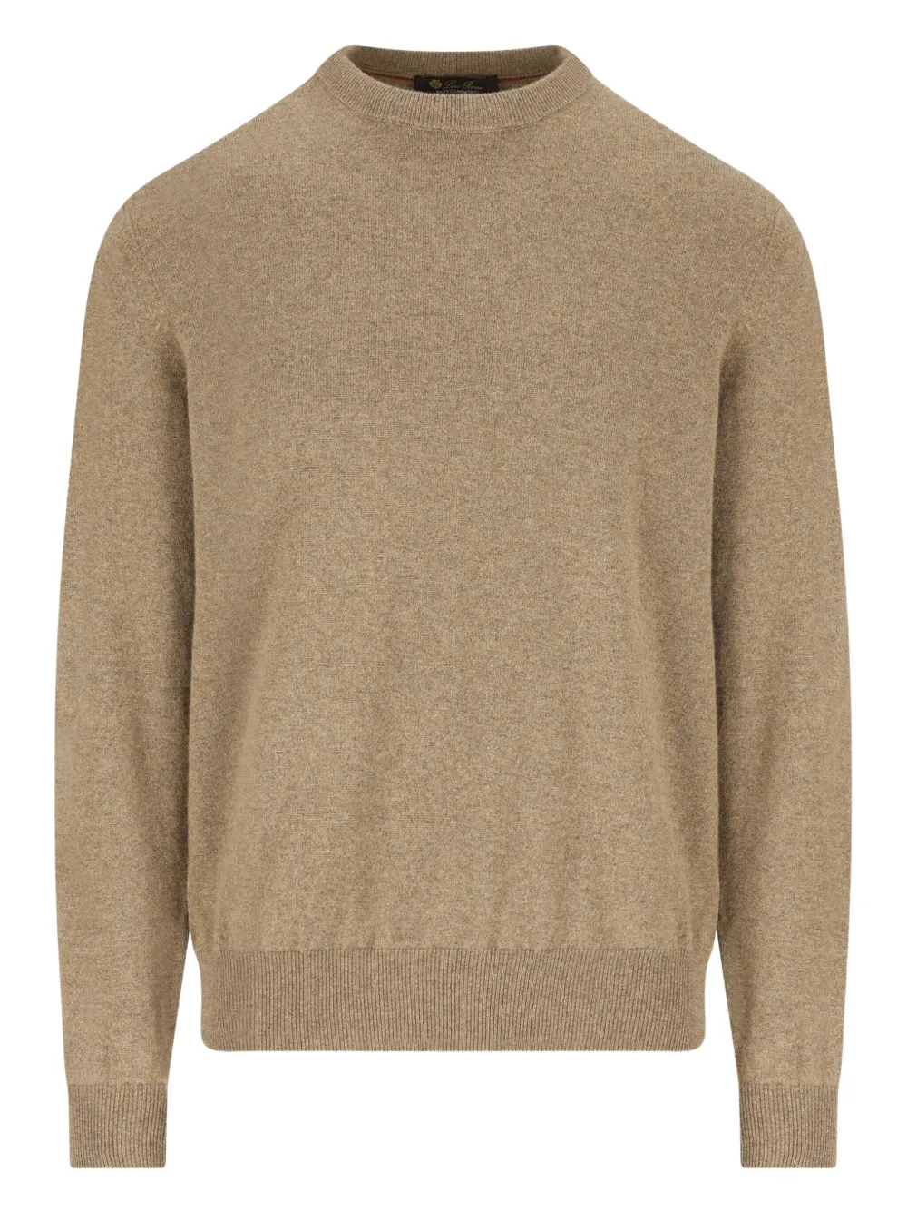 Loro Piana crew-neck cashmere sweater | Neutrals | Image 1