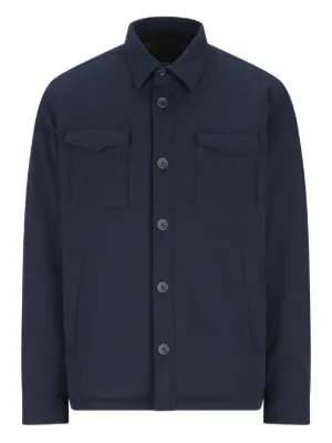 Herno ボタン ボンバージャケット | ブラック | FARFETCH JP