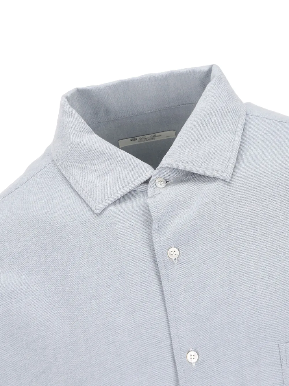 Loro Piana Overhemd met zak Blauw