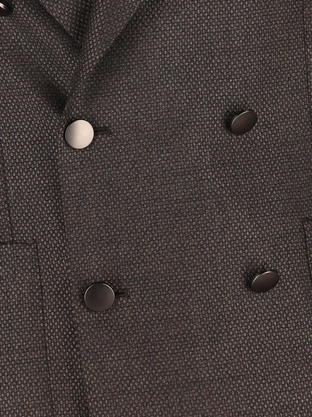 Tagliatore Blazer met dubbele rij knopen en zak Bruin