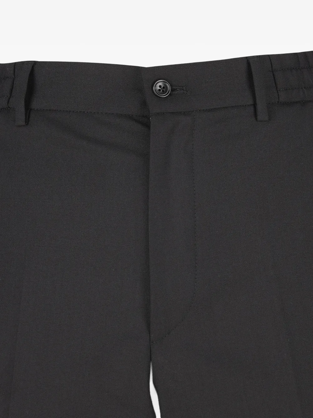 Tagliatore straight-leg wool trousers - Zwart
