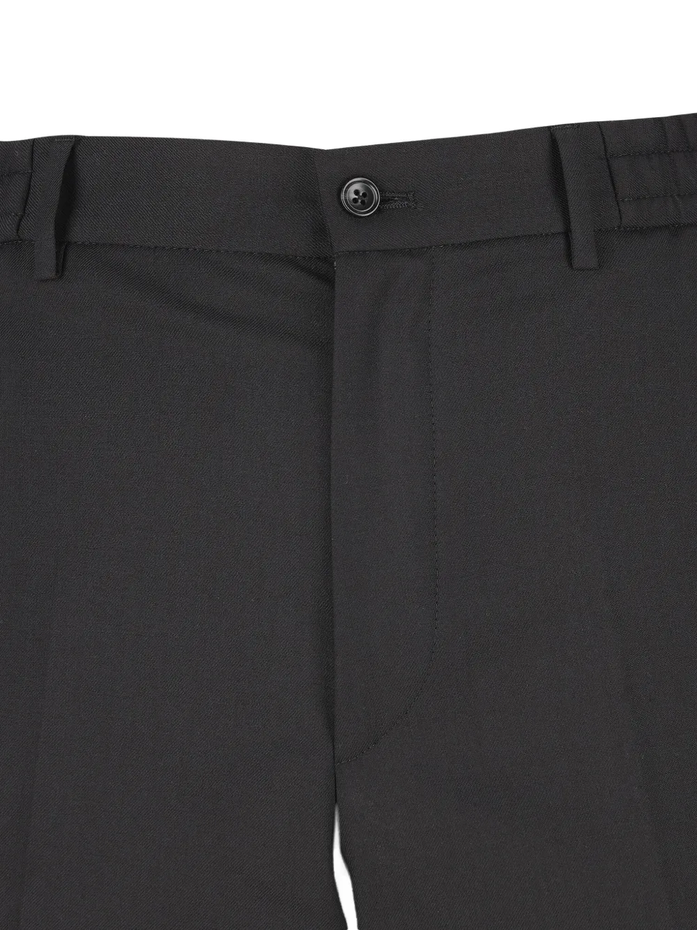 Tagliatore Straight wollen broek Zwart