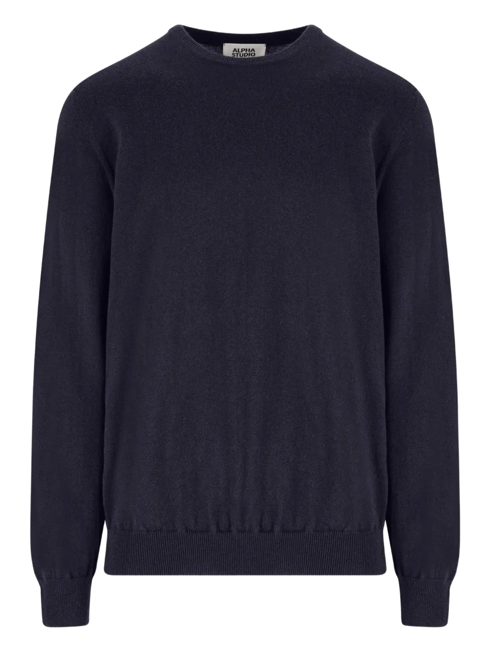 ALPHA STUDIO crew-neck cashmere sweater | Blue | Image 1