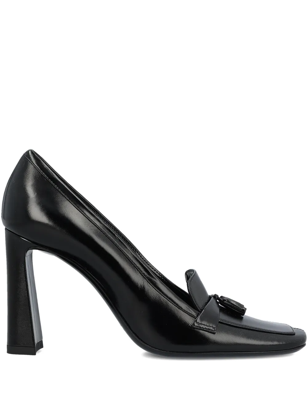 Saint Laurent 90mm Chloé tasselled square-toe pumps Black