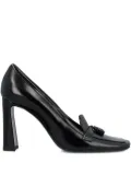 Saint Laurent 90mm Chloé tasselled square-toe pumps - Black
