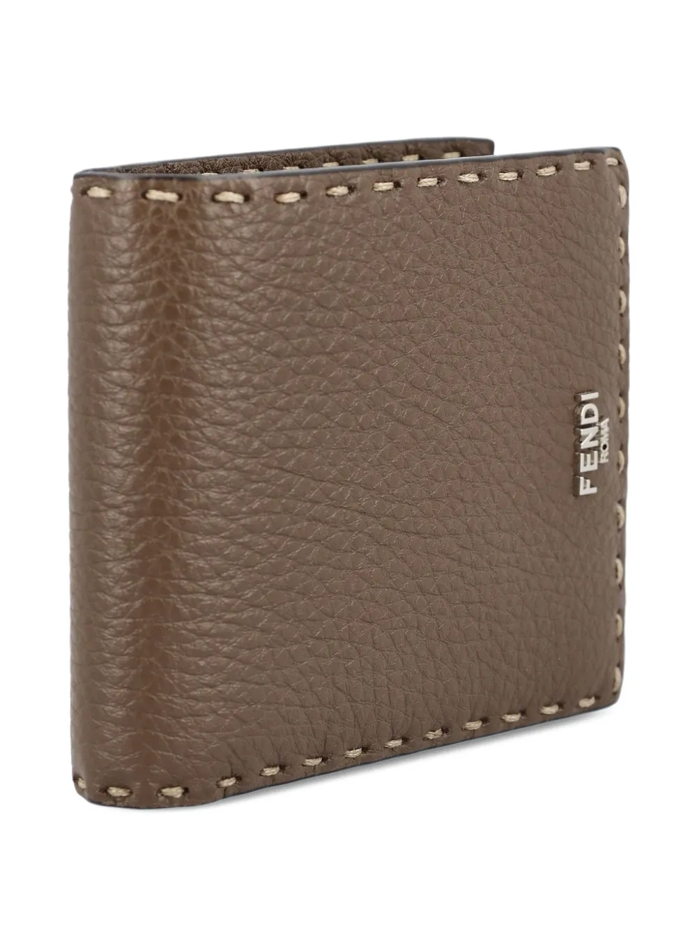 FENDI Selleria leren portemonnee Beige