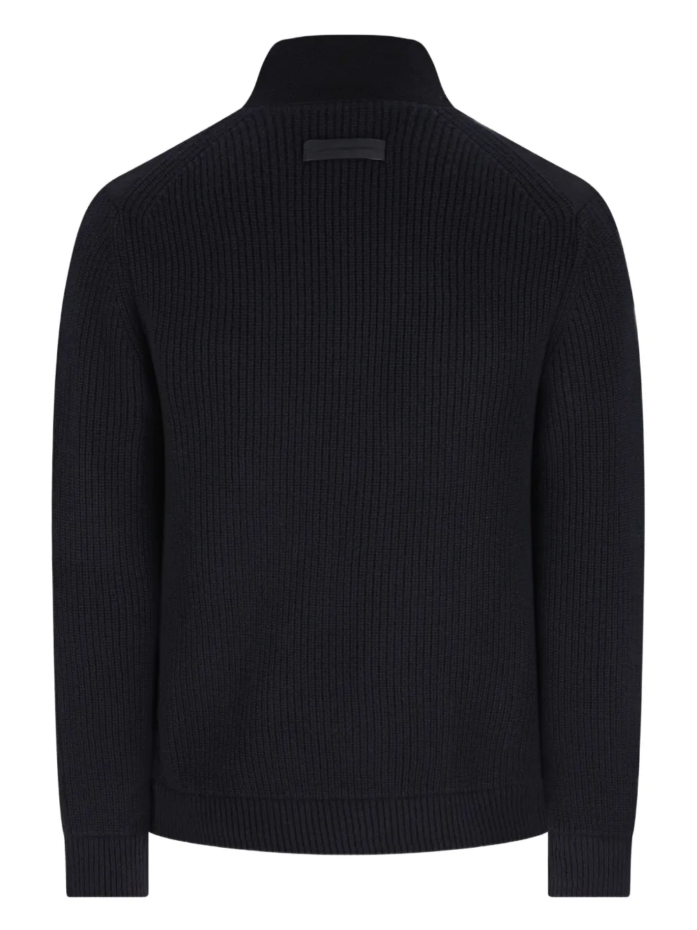 Zegna high-neck ribbed cashmere cardigan | Cardigans | Image 2