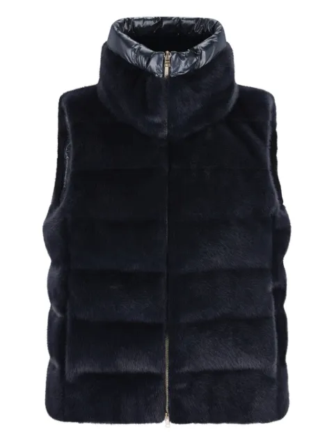 Herno quilted high-neck gilet