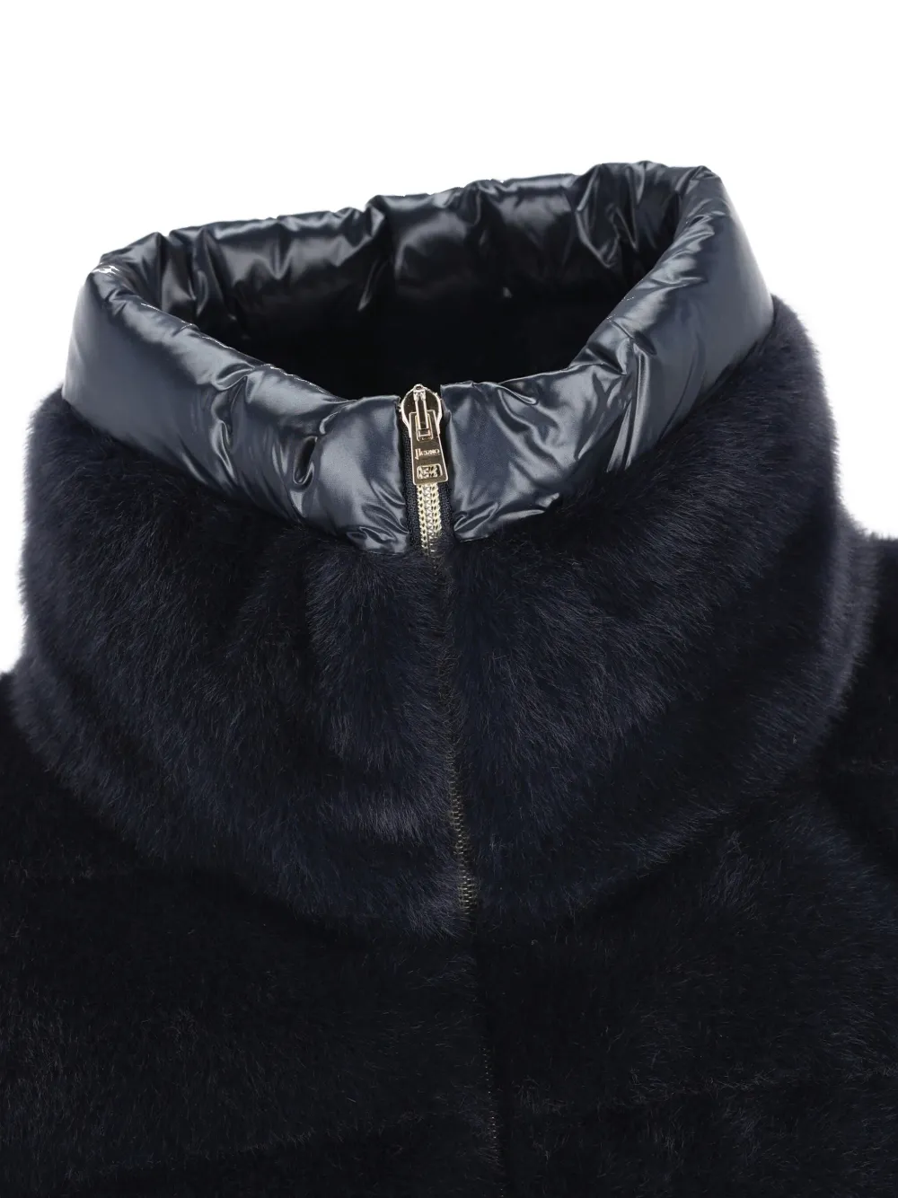 Herno Bodywarmer met hoge hals Blauw