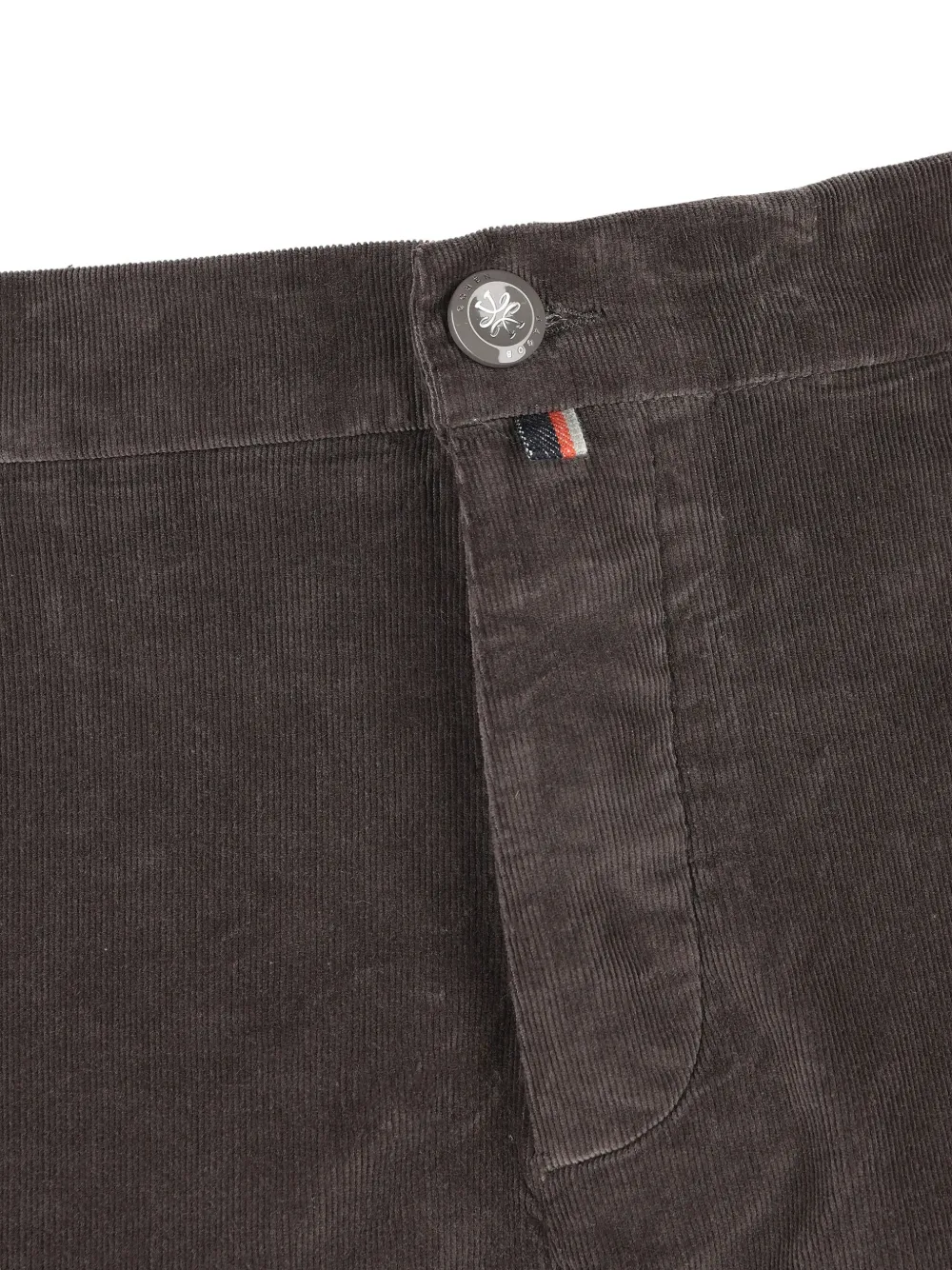 Jacob Cohën Ribfluwelen broek met vijf zakken Bruin