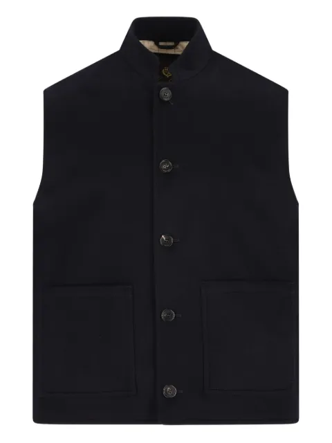 Loro Piana gilet à poches plaquées