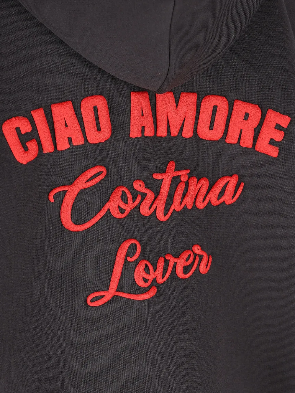 Giada Benincasa Hoodie met logoprint Zwart
